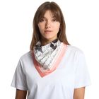 Ženska esarpa Karl Lagerfeld flower logo bandana
