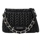 Ženska torba Karl Lagerfeld k/weave sm drawstr cb chain