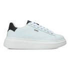 Ženske patike Liu Jo Babol 01 sneaker tumbled leather/meta white/black