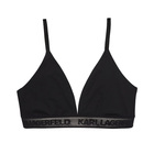 Ženski top Karl Lagerfeld ULTRALIGHT LOGO TRIANGLE BRA