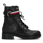 Ženske čizme Tommy Hilfiger CORPORATE RIBBON BIKERBOOT