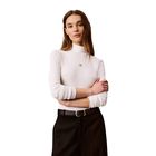 Ženska rolka Calvin Klein ls woven label turtleneck