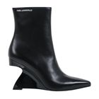 Ženske čizme sa štiklom Karl Lagerfeld waverly midi boot lthr