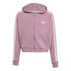 Dečiji duks sa zipom i kapuljačom adidas Jg an 3s ft fz
