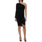 Ženska haljina Karl Lagerfeld Cord Detail Jersey dress