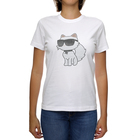 Ženska majica Karl Lagerfeld Ikonik 2.0 Choupette Rs Tee