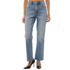 Ženske farmerke Calvin Klein high rise straight aqua cast