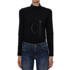 Ženska majica Calvin Klein PEACHED CK ROLL NECK BODY
