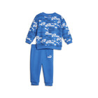Dečiji set Puma MINICATS AOP Crew Jogger FL (Logo Lab)