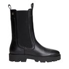 Ženske čizme Tommy Hilfiger th stud leather high chelsea