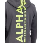 Mu&scaron;ki duks Alpha Industries backprint hoodie