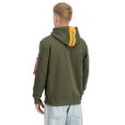 Mu&scaron;ki duks Alpha Industries red stripe hoodie