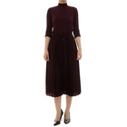 Ženska haljina Tommy Hilfiger Slim 5x2 rib mix midi drs