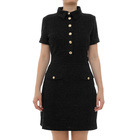 Ženska haljina Guess Ss tamara belted tweed dress