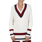 Ženski džemper TOMMY HILFIGER TJW VARSITY CABLE V-NECK