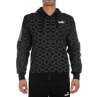 Muški duks Puma Logo AOP Pack Hoodie FL Cotton Black-AOP