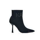 Ženske čizme sa štiklom Karl Lagerfeld pandara karl studs logo
