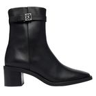Ženske čizme Calvin Klein block heel ank boot lth hdw