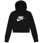 Dečiji duks Nike G NSW CLUB FT CROP HOODIE HBR