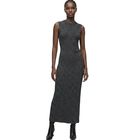 Ženska haljina Karl Lagerfeld Jeans metallic knit dress