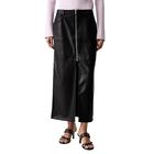 Ženska suknja Karl Lagerfeld Jeans pu midi skirt