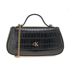 Ženska torba Calvin Klein ck croc top handle bag w ch﻿ain