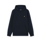 Muški duks Lyle&Scott Jacquard tape hoodie