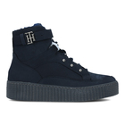 Ženske čizme TOMMY HILFIGER WARMLINED LACE UP BOOT