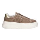 Ženske patike Liu Jo Elodie 01 - sneaker cow suede havana
