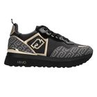Ženske patike Liu Jo Liu jo maxi wonder 01 - sneaker monogram saffiano black