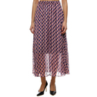 Ženska suknja Lola Geometric Print Pleated Skirt