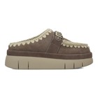 Ženske papuče Mou Bounce welt clog suede