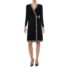 Ženska haljina Karl Lagerfeld KNITTED WRAP DRESS