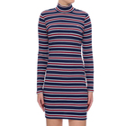 Ženska haljina Tommy Hilfiger-RIB STRIPE DRESS