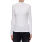 Ženska majica Tommy Hilfiger-RIB MOCK NECK LONGSLEEVE