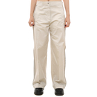 Ženske pantalone Calvin Klein Cotton twill aop logo stripe pan