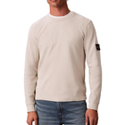 Muška majica Calvin Klein Ls waffle badge crewnk tee