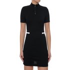 Ženska haljina Calvin Klein ZIP MONOCHROME MILANO SS DRESS