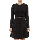 Ženska haljina Guess Ls Cn cable belted hana dress