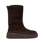 Ženske čizme Calvin Klein Flatform mid boot suede wl