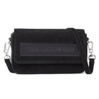 Ženska torba Karl Lagerfeld Icon K Sm Flap Shb Suede