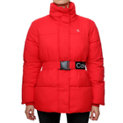 Ženska zimska jakna Calvin Klein Logo Belt Waisted Short Puffer