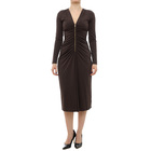 Ženska haljina Michael Kors Zip ls cf ruch midi drs