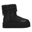 Ženske čizme Karl Lagerfeld Thermo karl logo ankle boot