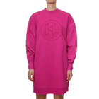 Ženska haljina Karl Lagerfeld Fabric Mix Sweatdress