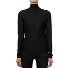Ženska rolka Karl Lagerfeld L-Slv Texture Mockneck Top