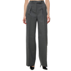 Ženske pantalone Karl Lagerfeld Wideleg Suit Pants