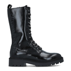 Ženske čizme Calvin Klein COMBAT MID LACEUP BOOT