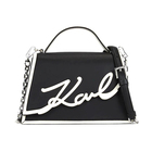 Ženska torba Karl Lagerfeld K/signature 2.0 sp sm cb bl/wh