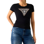 Ženska majica Guess Ss cn triangle python tee